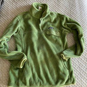 Green Women's Patagonia Re-Tool Snap-t Fleece
